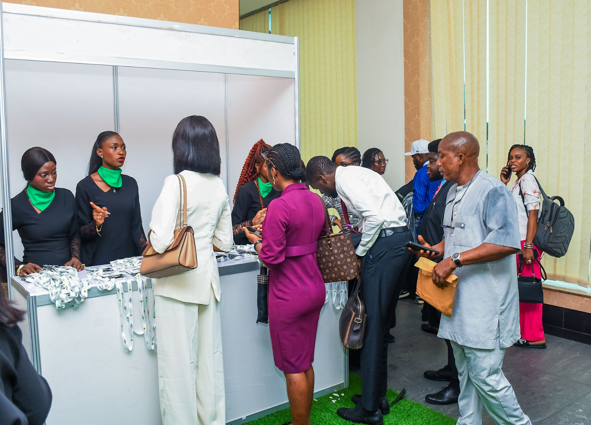 Delegates registering at Gas Investment Forum